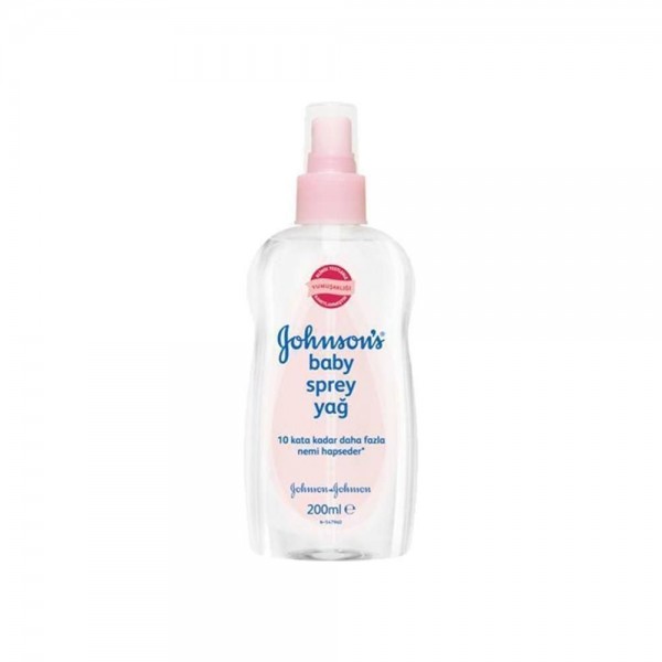 Johnsons Baby Sprey Bebek Yağı 200 ml