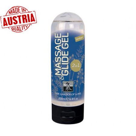 Shiatsu Kehribar Aromalı Masaj Yağı ve Kayganlaştırıcı Jel 2 si 1 arada