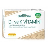 D3 ve K2 Vitamini 1300 mg Softjel